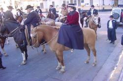 Ester en el Homenaje al Gral. San Martín